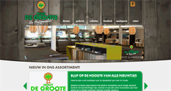 Desktop Screenshot of houtdegroote.be
